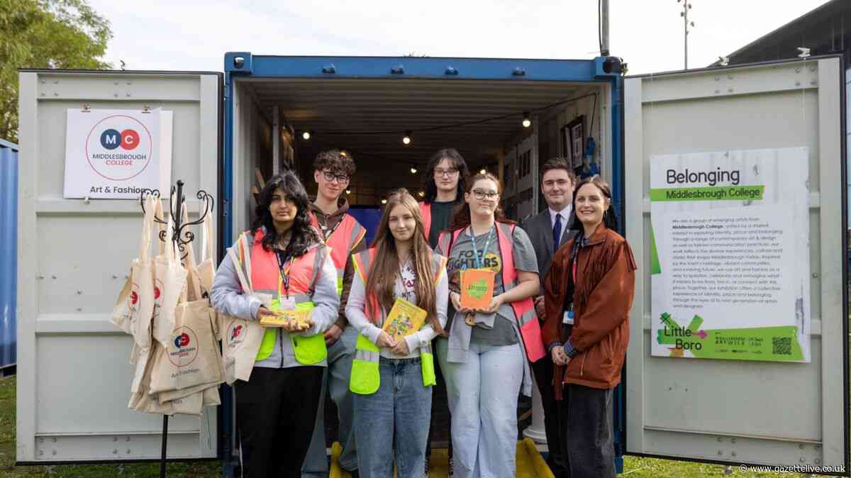 Middlesbrough College students showcase own talents as Turner Prize arrives in town