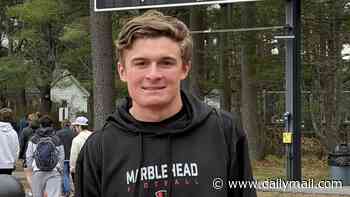 Tragedy as high school football star dies at 17 after 'sudden brain hemorrhage' as family pays heartbreaking tribute