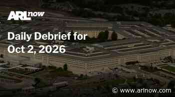 ARLnow Daily Debrief for Oct 2, 2026
