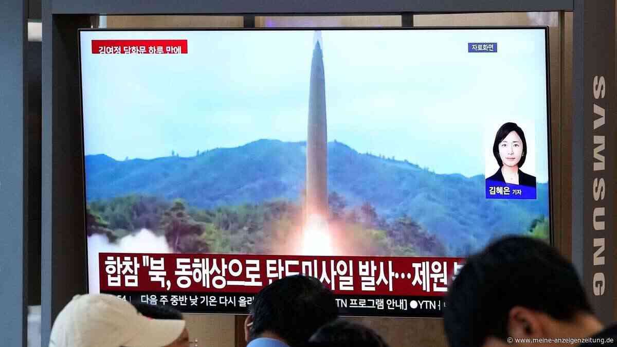 Nordkorea feuert erneut ballistische Rakete ab