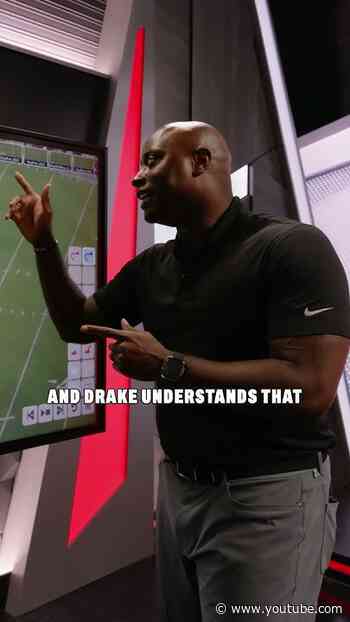 Drake London's 68 yard reception broken down 😮‍💨 #drakelondon #atlanta #filmreview #falcons