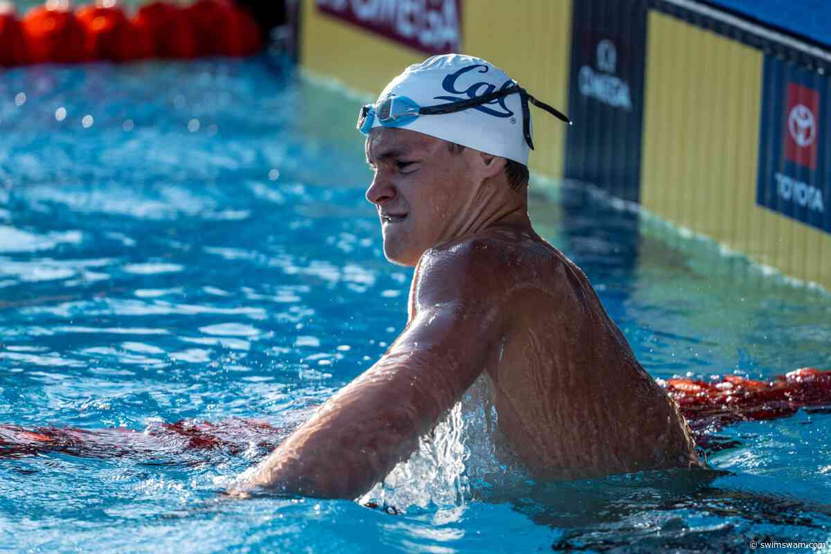 Ryan Erisman Continues Momentum From Summer, Going Lifetime Best 4:08.55 500 Free At CSL Match #3
