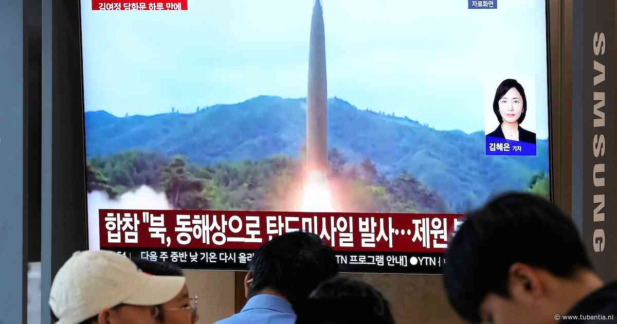 Noord-Koreaans leger heeft ballistische raket afgevuurd, zegt Zuid-Korea