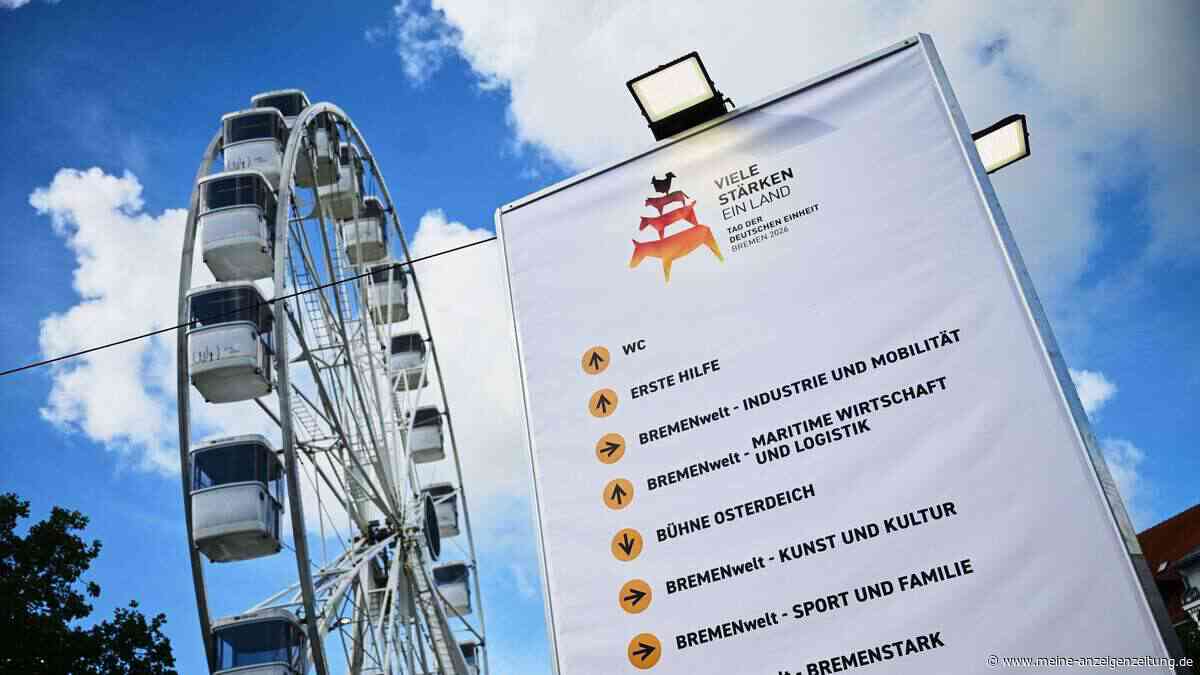 Spitzenpolitik und Trubel: Einheitsfest in Bremen startet