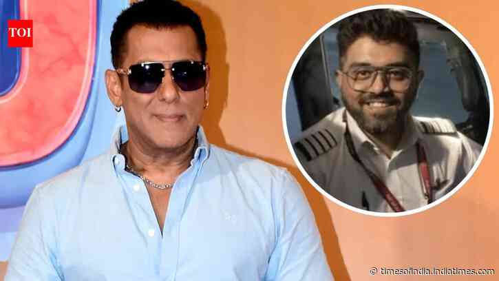 Salman Khan praises hero pilot Smit Machchhar: 'Well done bro'