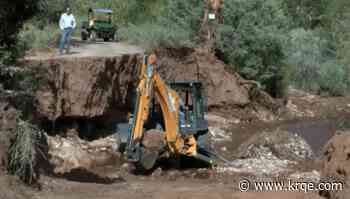 Multiple roads damaged and facing repairs in Santa Fe County following heavy flooding