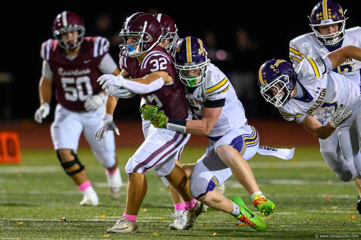 Burnt Hills-Ballston Lake football comes away with rivalry win over Ballston Spa