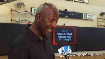 Gale Nelson is the new voice of the Miami Heat at Kaseya Center