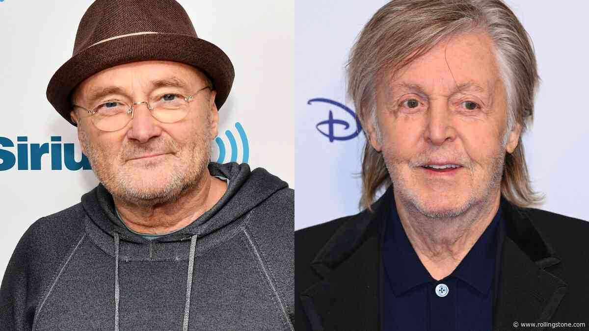 Phil Collins Says He ‘Kissed and Made Up’ With Paul McCartney After Snub From Decades Ago