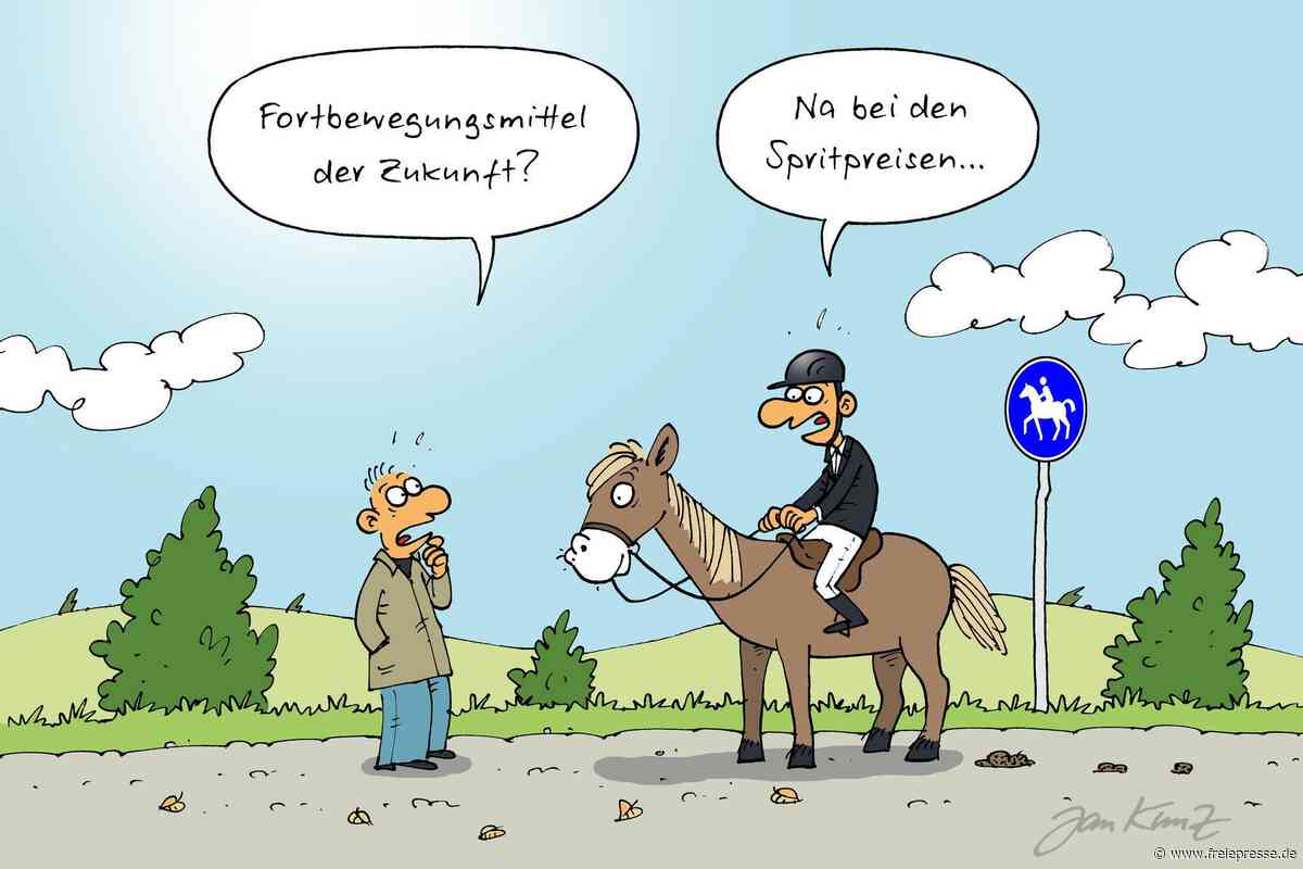Satire zum Wochenende: Wir Sparfüchse reiten auf Pferderücken