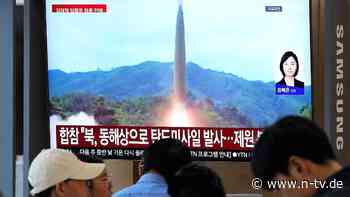 Japan warnt Schifffahrt: Nordkorea feuert ballistische Rakete ab