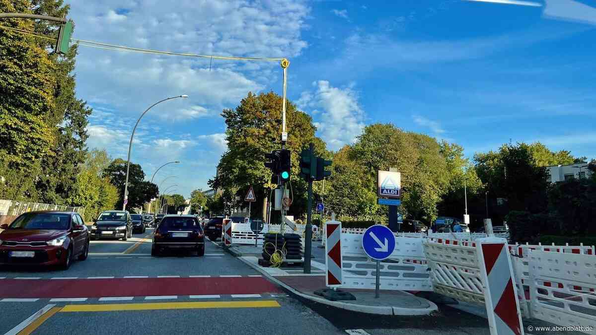 Wichtige Verbindungsstraße zwischen Lokstedt und Eppendorf bald wieder frei