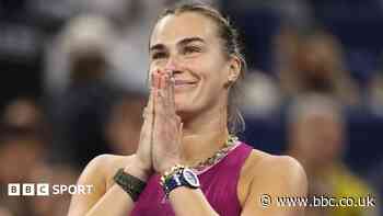Sabalenka 'trying hard to be easier on myself'