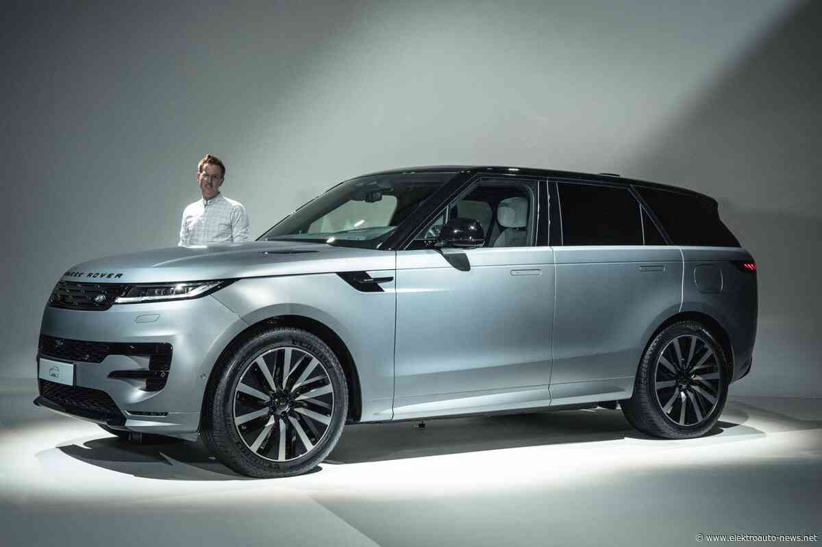 Erste Ausfahrt im Range Rover Sport Electric