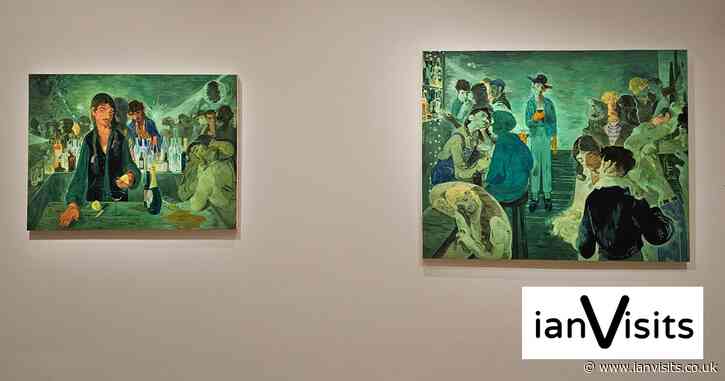 Salman Toor brings love, loneliness and green paint to the Courtauld
