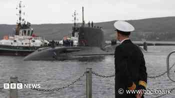 Royal Navy's new attack submarine arrives at Faslane