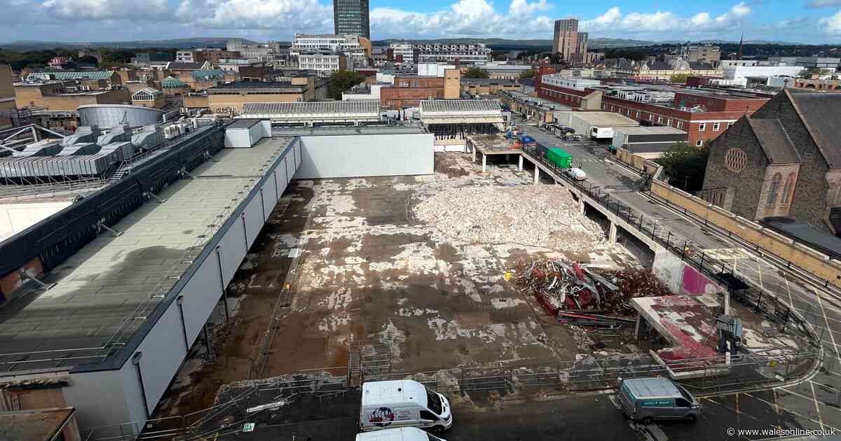 The huge empty space worth millions in the middle of Cardiff that was meant to have been transformed