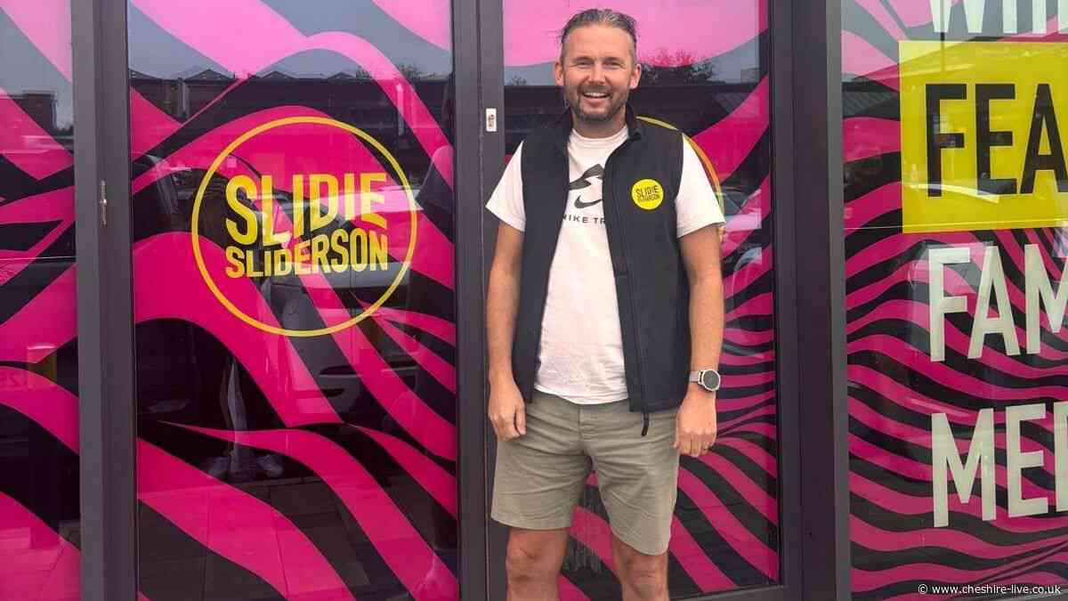 New £2.5m Cheshire slide park opening this month