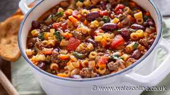 Minestrone soup will taste better if left simmering with 1 food scrap ingredient