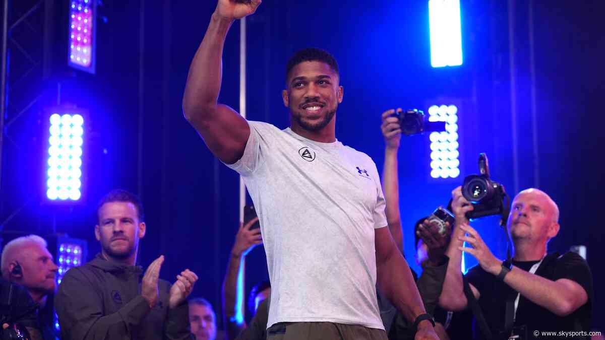 AJ returns to trainer who is branded a 'traitor' by Fury