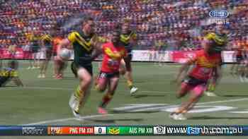 Purdue crosses for try against PNG
