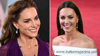 Princess Kate looks so different with her rarely-seen centre parting – see photos