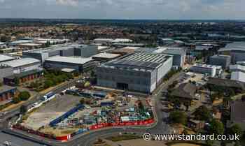 What made the unfriendly data centres fall on Slough?