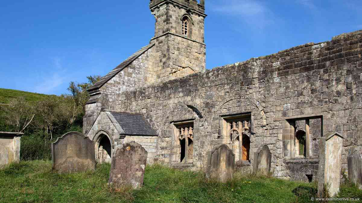 Yorkshire medieval village frozen in time and abandoned for centuries now loved by walkers