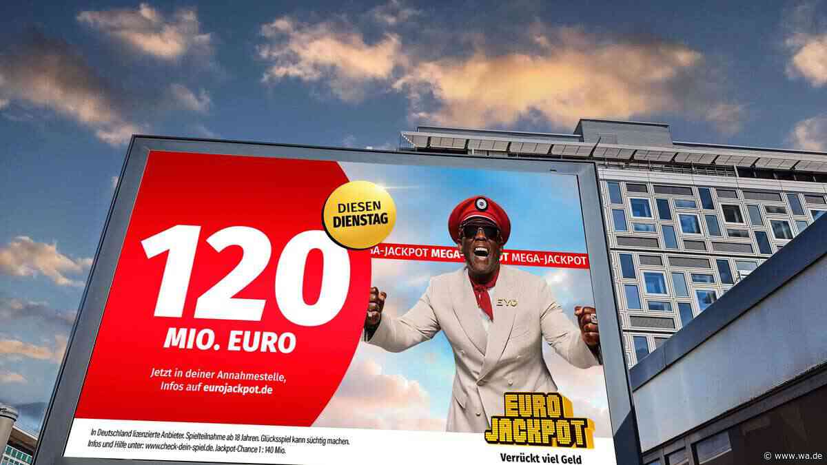 Eurojackpot: 120 Millionen Maximaljackpot winken – kommt der nächste Lotto-König aus NRW?