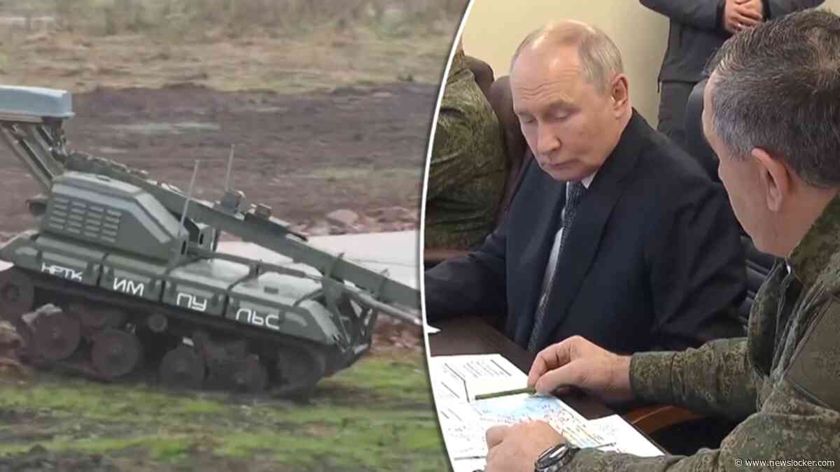 Poetin woont grote militaire oefening bij in Rusland