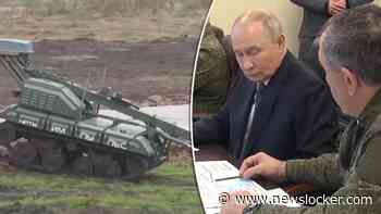 Poetin woont grote militaire oefening bij in Rusland