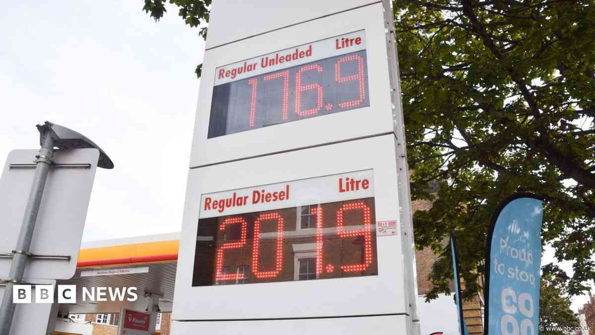 UK diesel prices top &pound;2 a litre for first time, RAC says