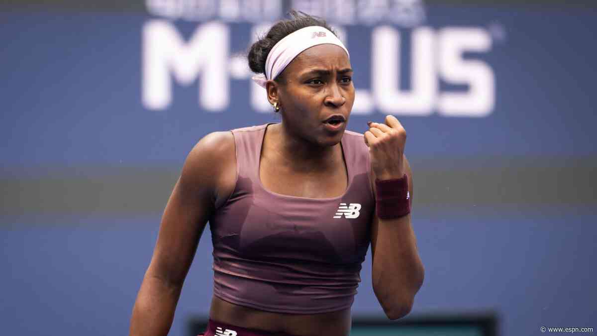 Gauff wins first match since US Open, advances to 3rd round in Beijing