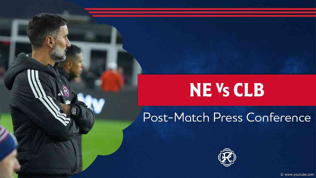 Post-Match Press Conference | Revolution vs. Columbus Crew