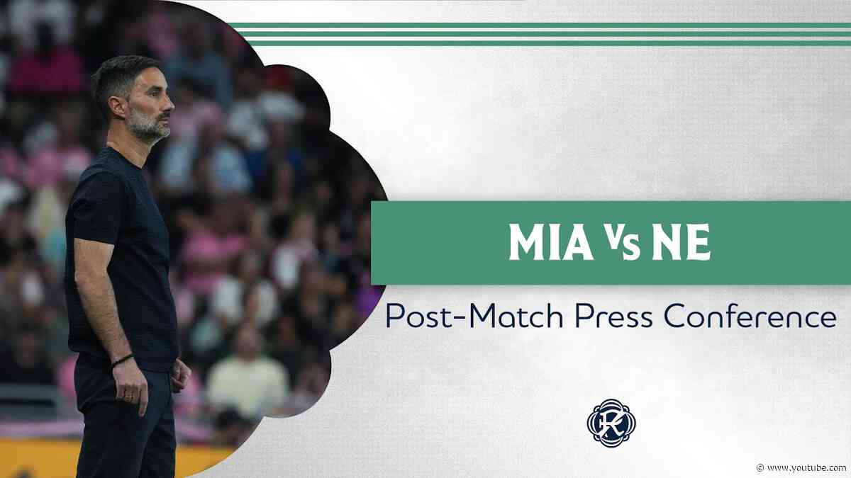 Post-Match Press Conference | Inter Miami CF vs. Revolution