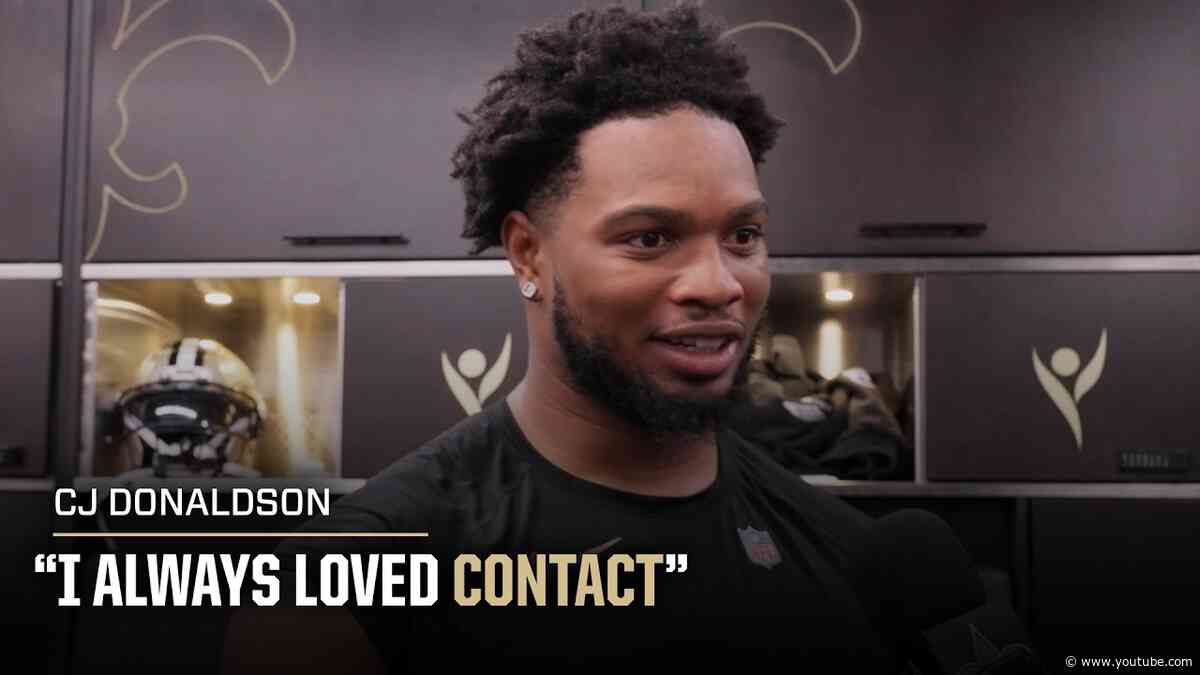 CJ Donaldson on his role, pass blocking | Saints vs. Falcons 2026 NFL Week 4