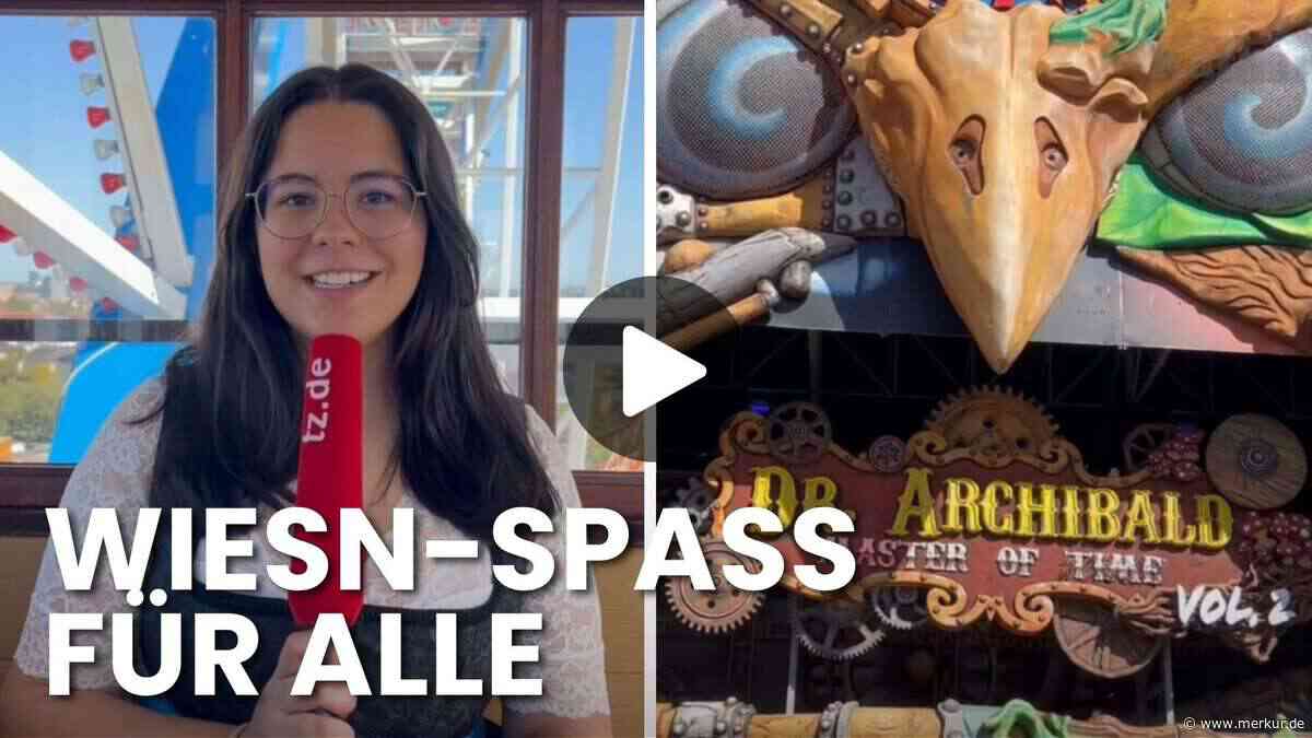 Schwindelerregend, urkomisch, gruselig: Wiesn-Fahrgeschäfte im Test – einige stechen besonders hervor