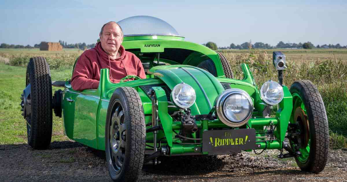 Cambs car enthusiast transforms 1970s Beetle into life-sized Hot Wheels