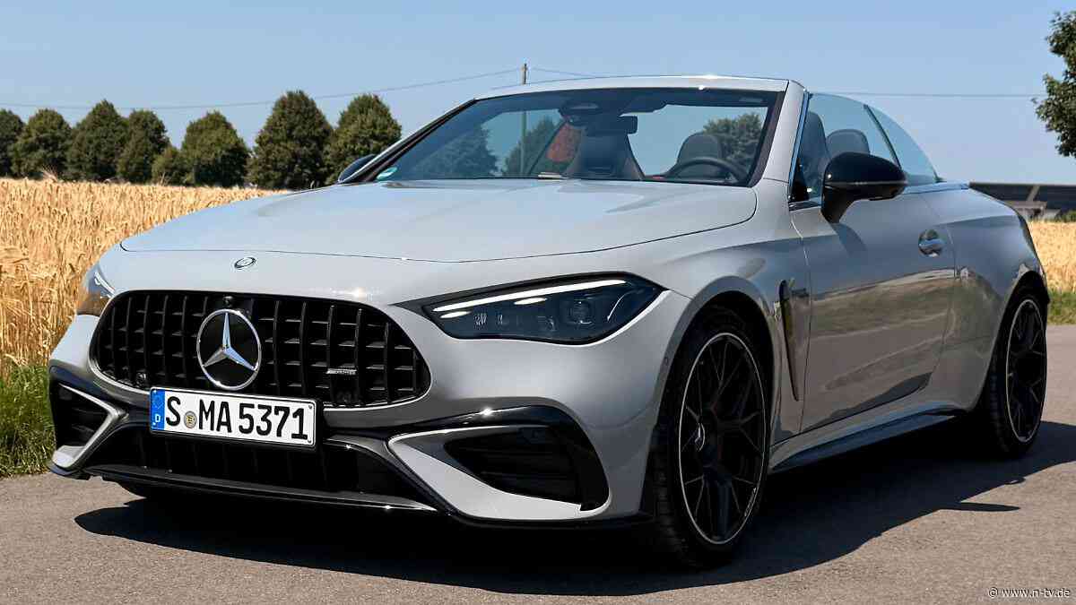 Feuer und Seide : Mercedes-AMG CLE 53 4Matic Cabrio ist ein komfortables Biest