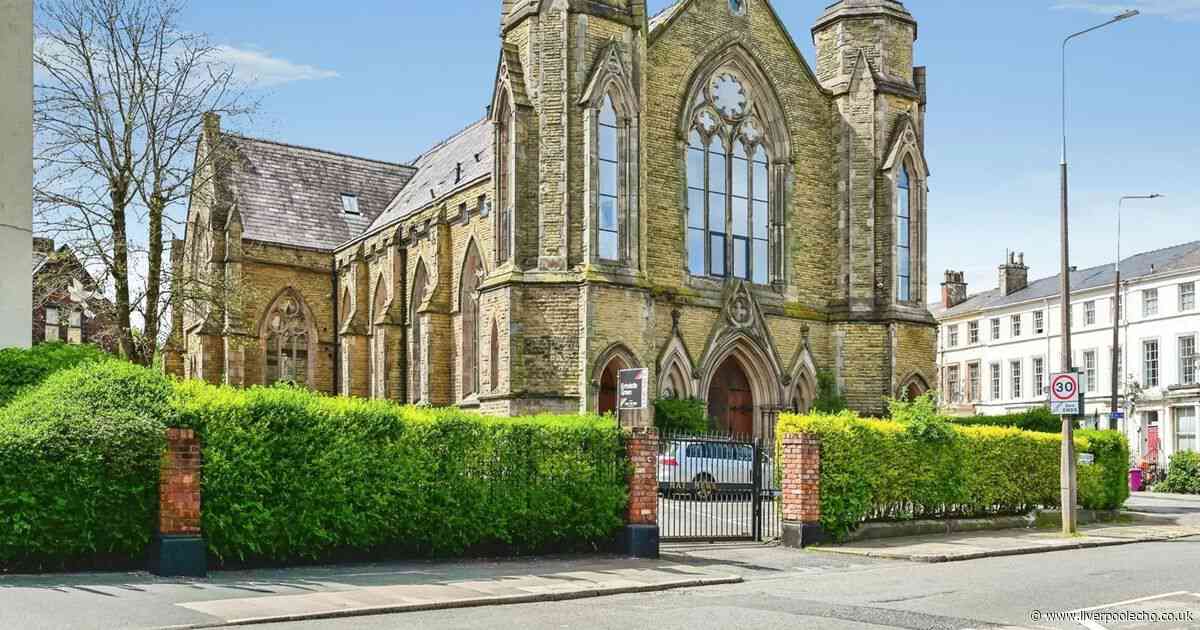 Cosy flat inside 19th century Gothic church on the market for £190k