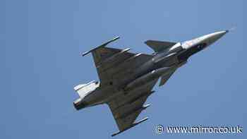 NATO warplanes scrambled and airspace closed as thousands told to 'find safe place'
