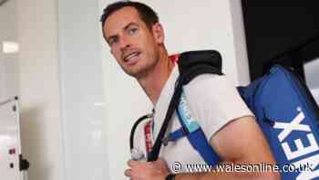 Andy Murray comes out of retirement as he arrives for televised tennis return