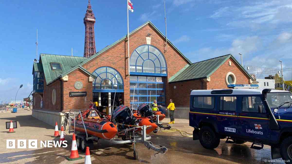 'Courageous' RNLI crew save person in sea
