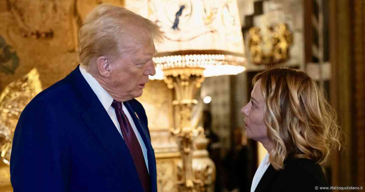Trump, la giravolta improvvisa: “Il mio rapporto con Meloni è molto buono, mi è sempre piaciuta”