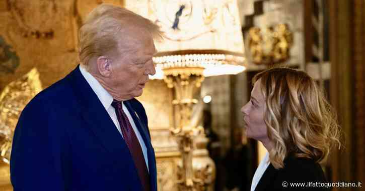 Trump, la giravolta improvvisa: “Il mio rapporto con Meloni è molto buono, mi è sempre piaciuta”