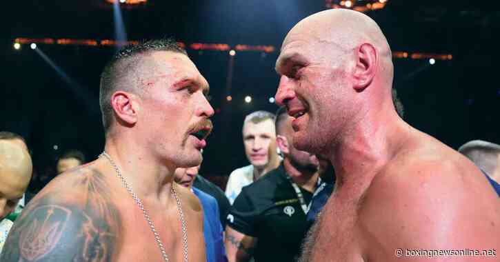 Oleksandr Usyk makes final decision on Tyson Fury trilogy
