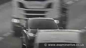 Watch as 90mph driver weaves dangerously close to HGV before cutting in front