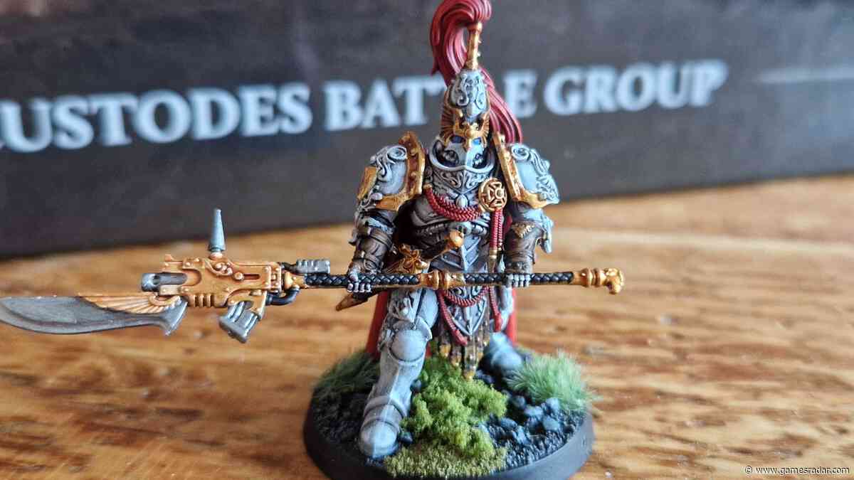 After over 8 years, Warhammer 40K finally got the Custodes right