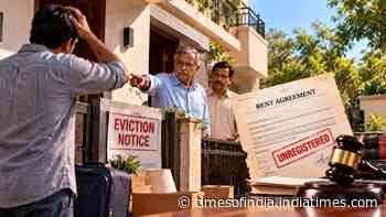 Tenant claims eviction protection with unregistered rent agreement; HC denies relief