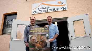 Neues Theaterstück in Mühldorf: Ein Bankräuber platzt mitten in den Selbstmord